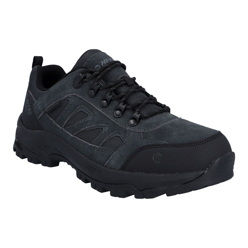 Hi-Tec Bandera Expedition Low Leather Men's Charcoal/Black Hiking Boots