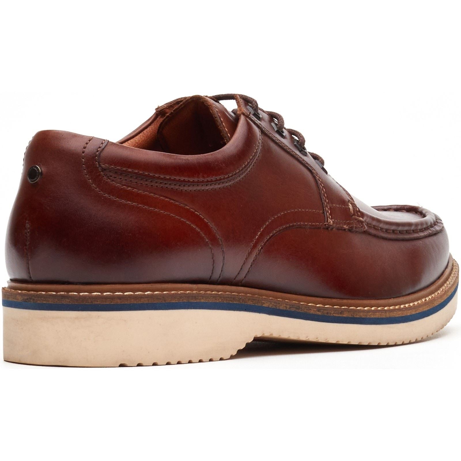 Base London Langdon Leather Men's Tan Boat Shoes