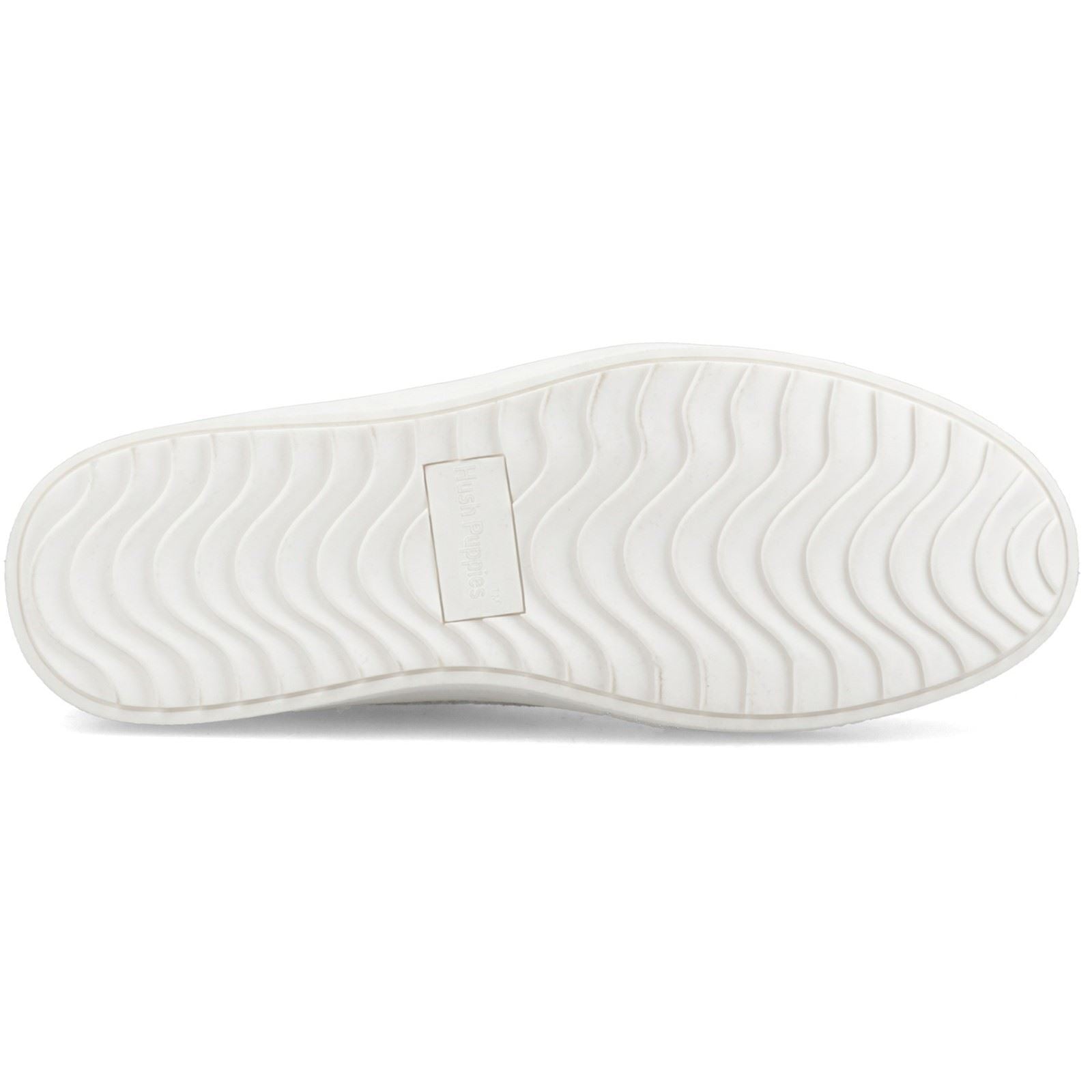 Hush Puppies Nesta Leather Women's Grey Standard Trainers