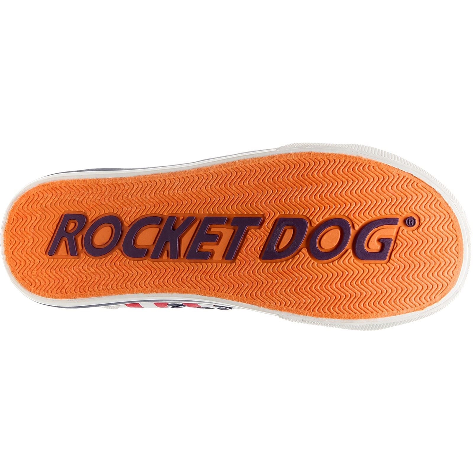 Rocket Dog Jazzin Spangle Cotton Women's Navy/Red Trainers