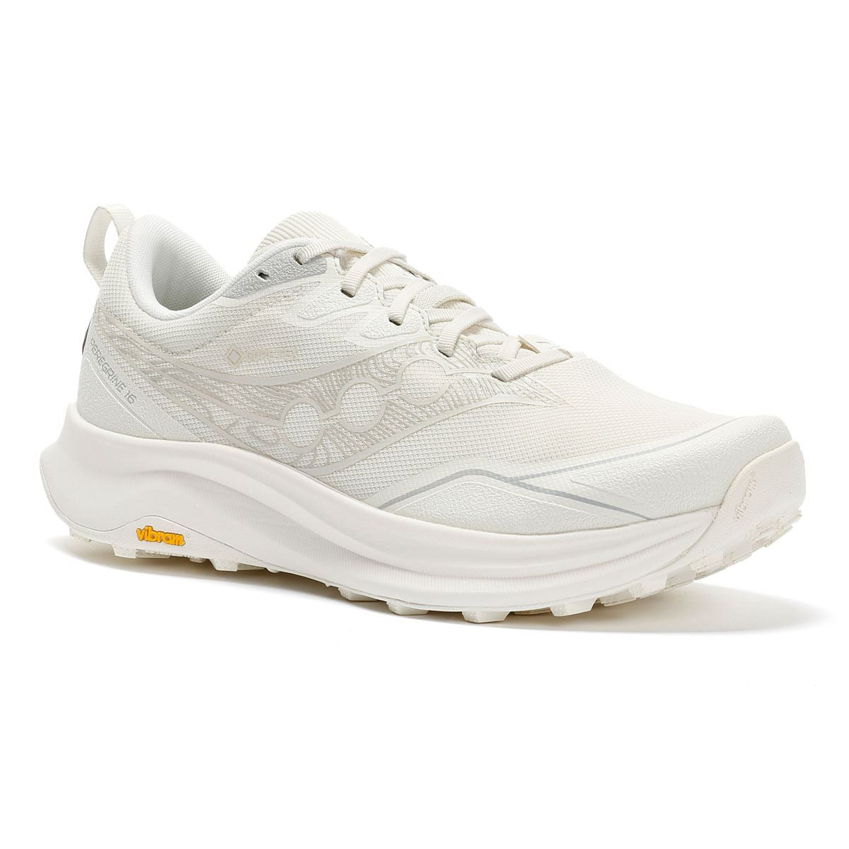 Saucony Peregrine 16 GTX Men's Ivory Trainers