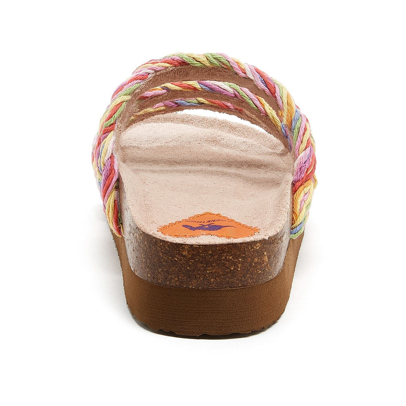 Rocket Dog Ashley String Braid Cotton Women's Rainbow Sandals