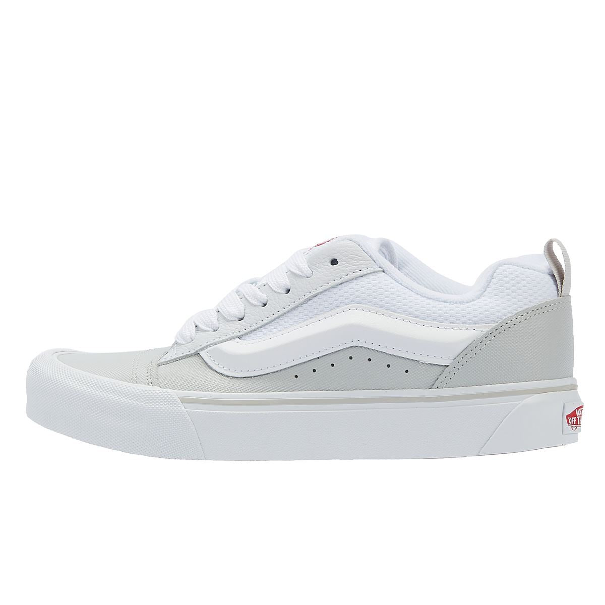 Vans KNU Skool Retro Skate White/Red Trainers