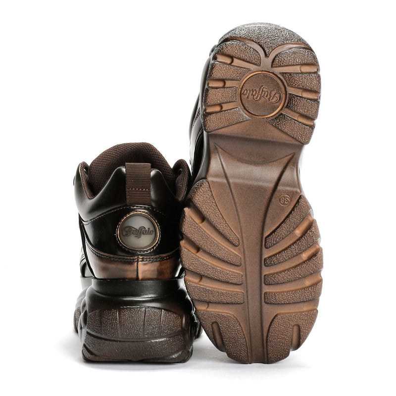 Buffalo 1339-14 Leather Women's Brown Trainers