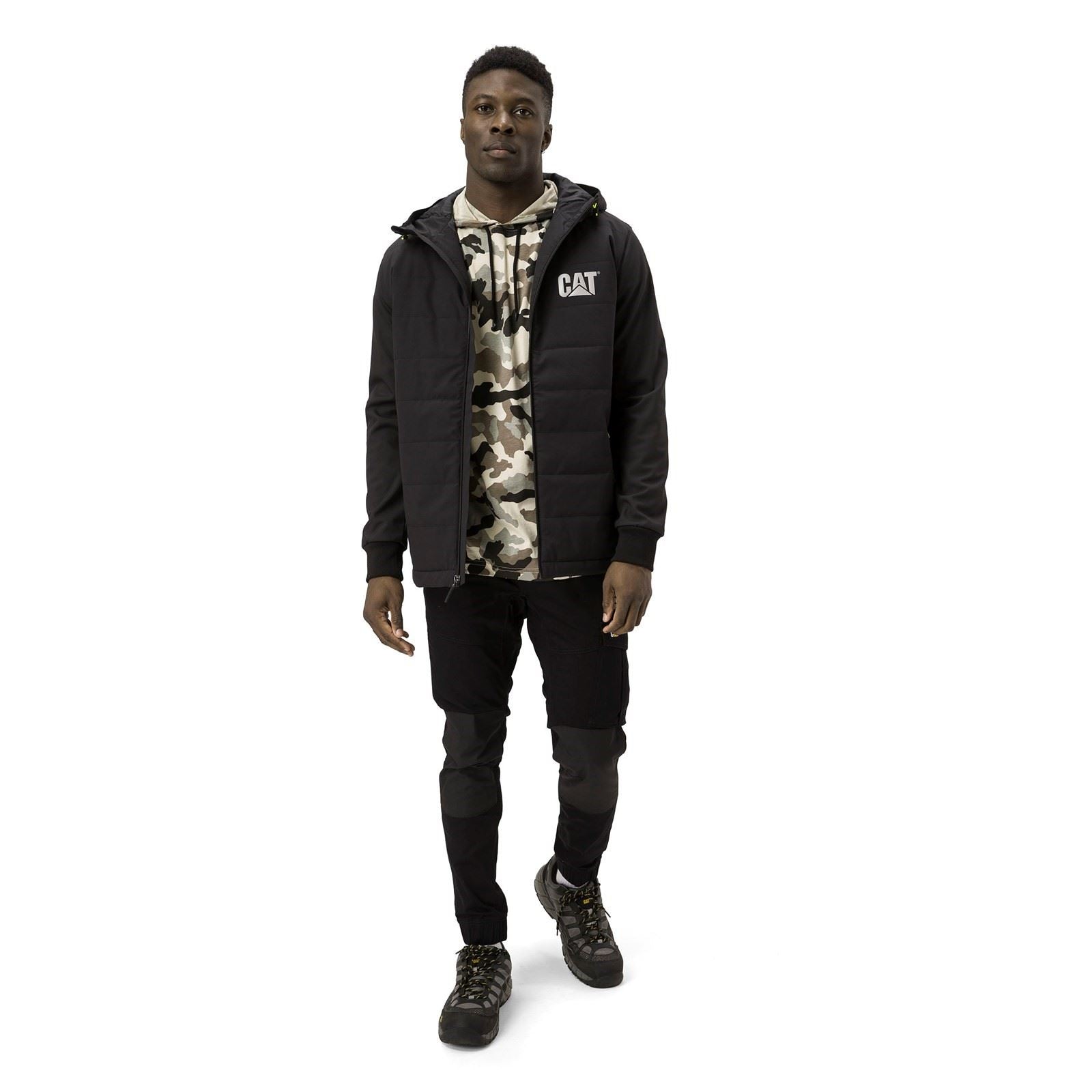 Caterpillar Tech Hybrid Men's Black Jacket