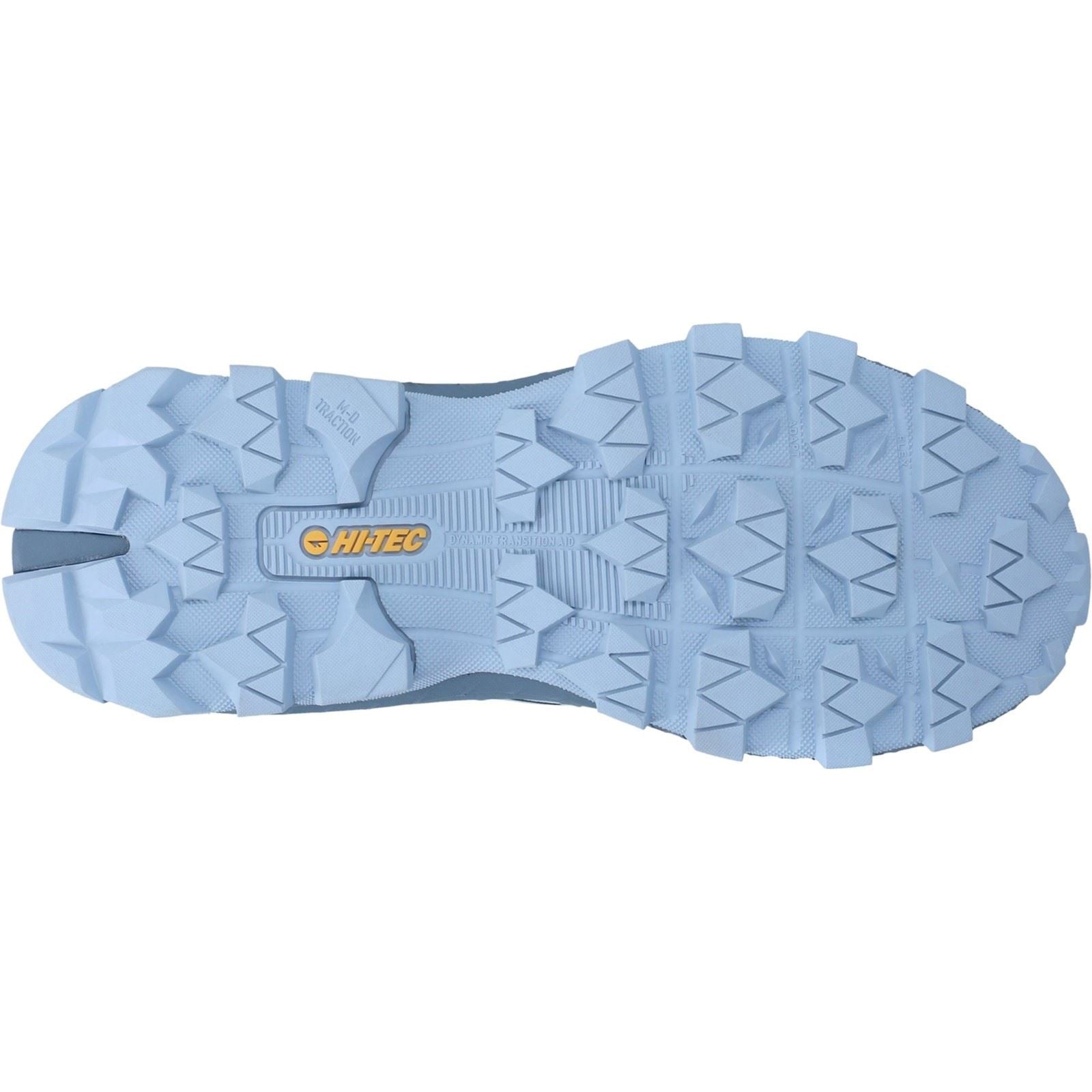 Hi-Tec Infuse Low Polyester Women's Blue Fog/Flintstone/Banana Hiking Shoes