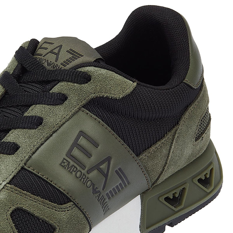 EA7 Legacy Men's Green Trainers