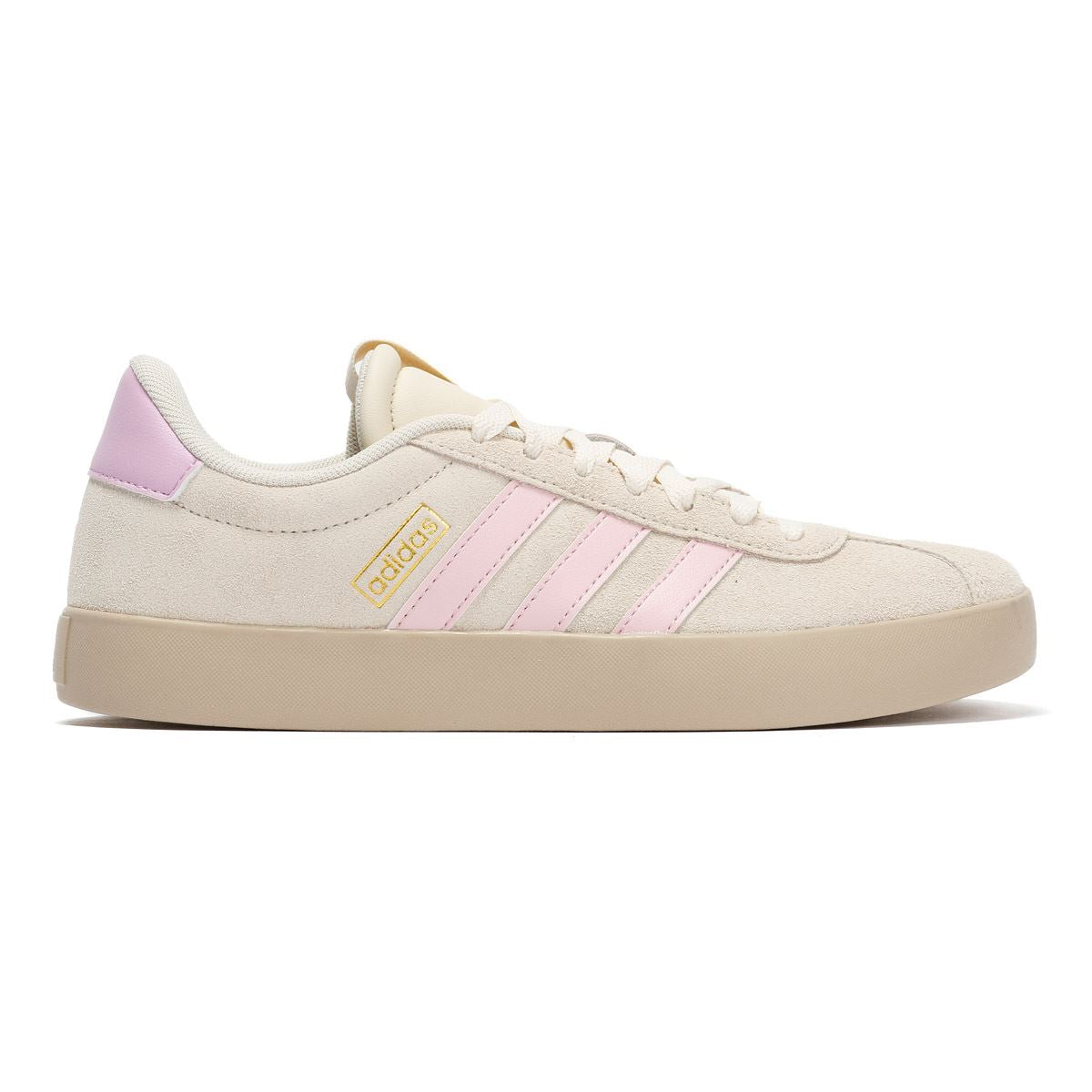 Adidas VL Court 3.0 Women's Beige/Pink Trainers