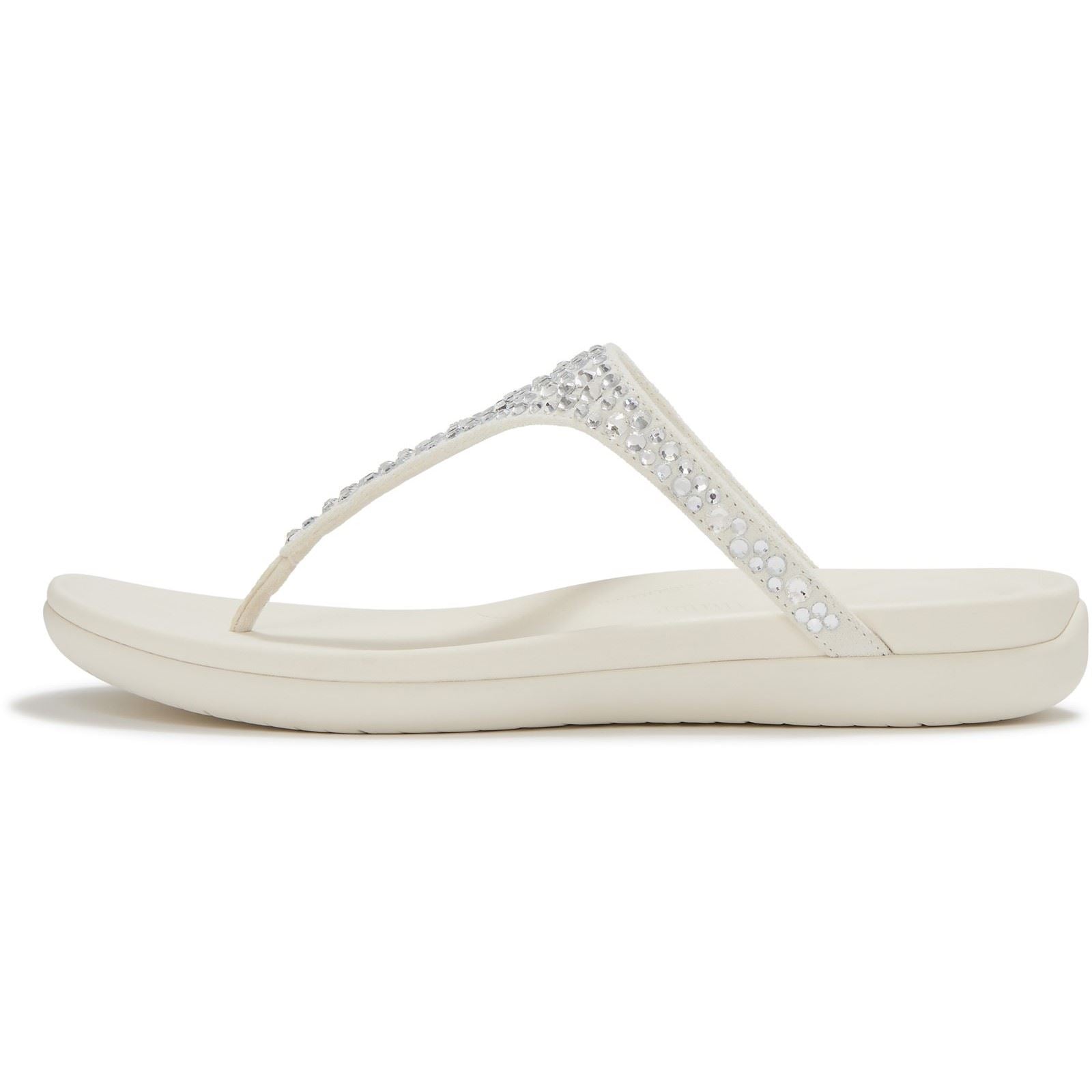 Fitflop Solay Mixed-Crystal Textile Women's Cream Sandals