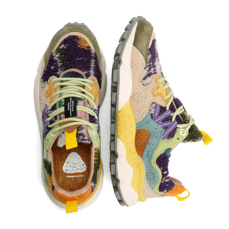 Flower Mountain Yamano 3 Women's Olive/Multi Trainers