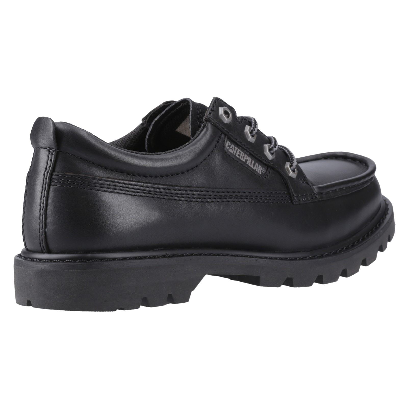 Caterpillar Colorado Moc Toe Low Leather Men's Black Lace-Up Shoes
