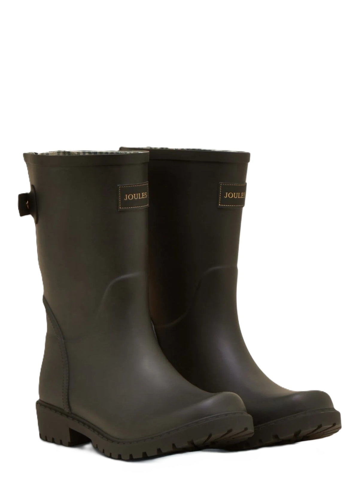 Joules Wistow Rubber Women's Black Mid Wellington Boots