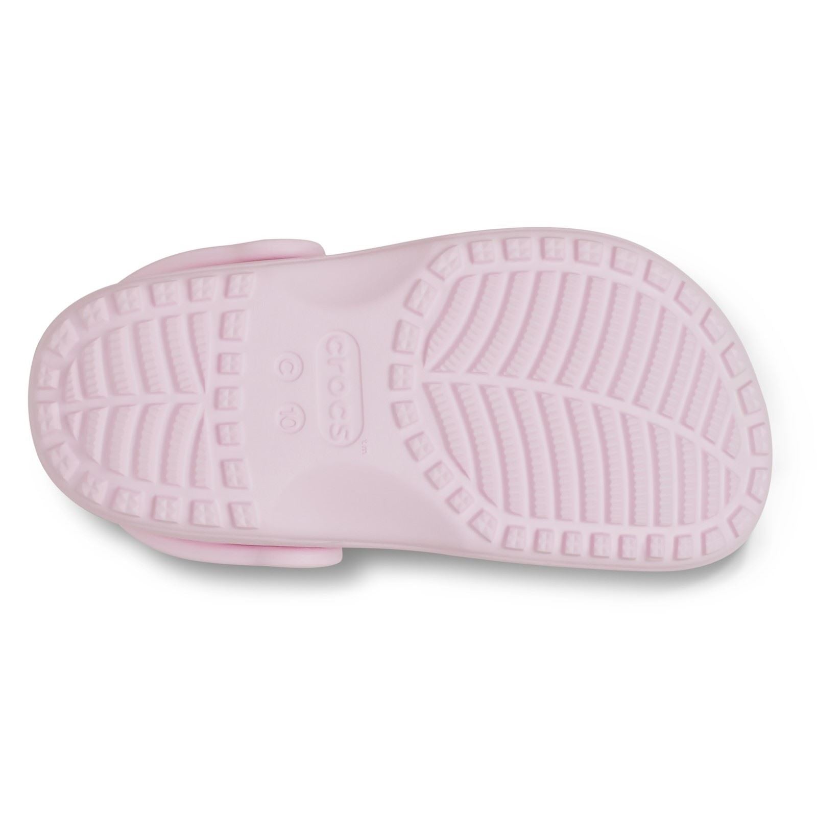 Crocs Classic Floral Cut Out EVA Unisex Kid's Pink Milk Clogs