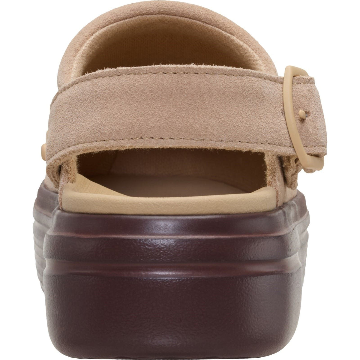HEYDUDE Austin Lift Suede Women's Sesame/Multi Clogs