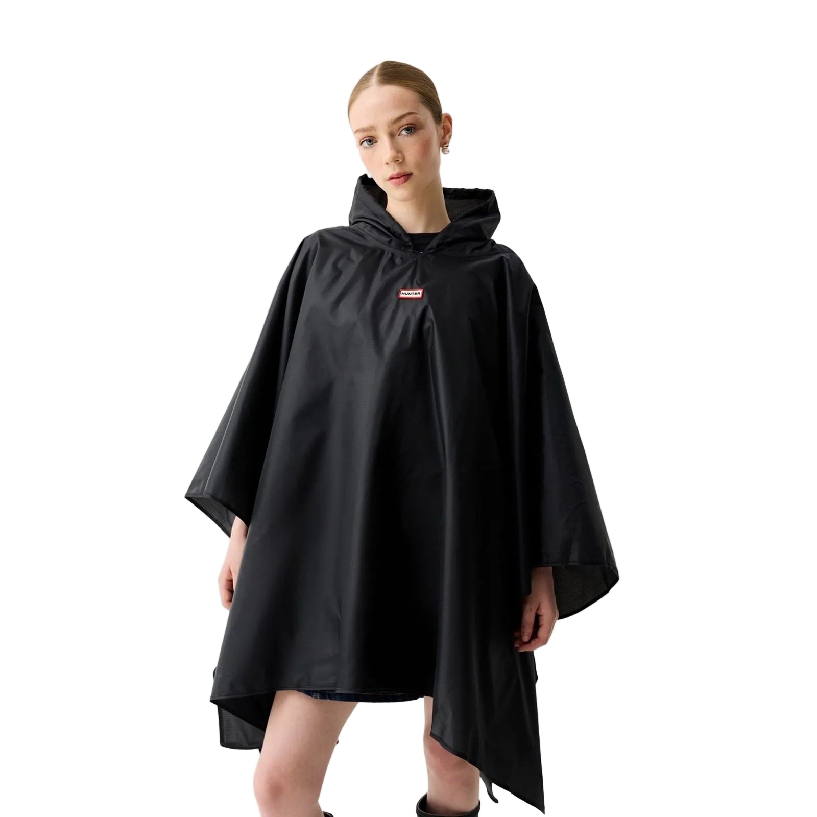 Hunter Hunter Packable Black Rain Ponchos - One Size