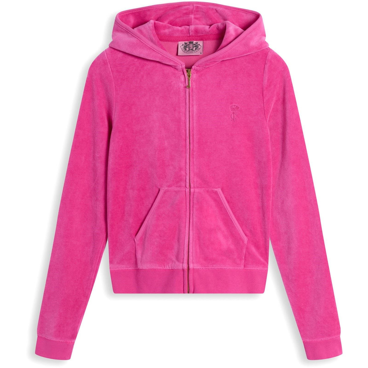 Juicy Couture Washed Robyn Hoodie Women's Pink Hooded Sweatshirt