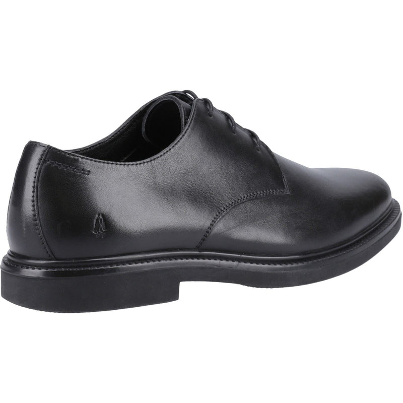Hush Puppies Kye Leather Men's Black Lace-Up Shoes