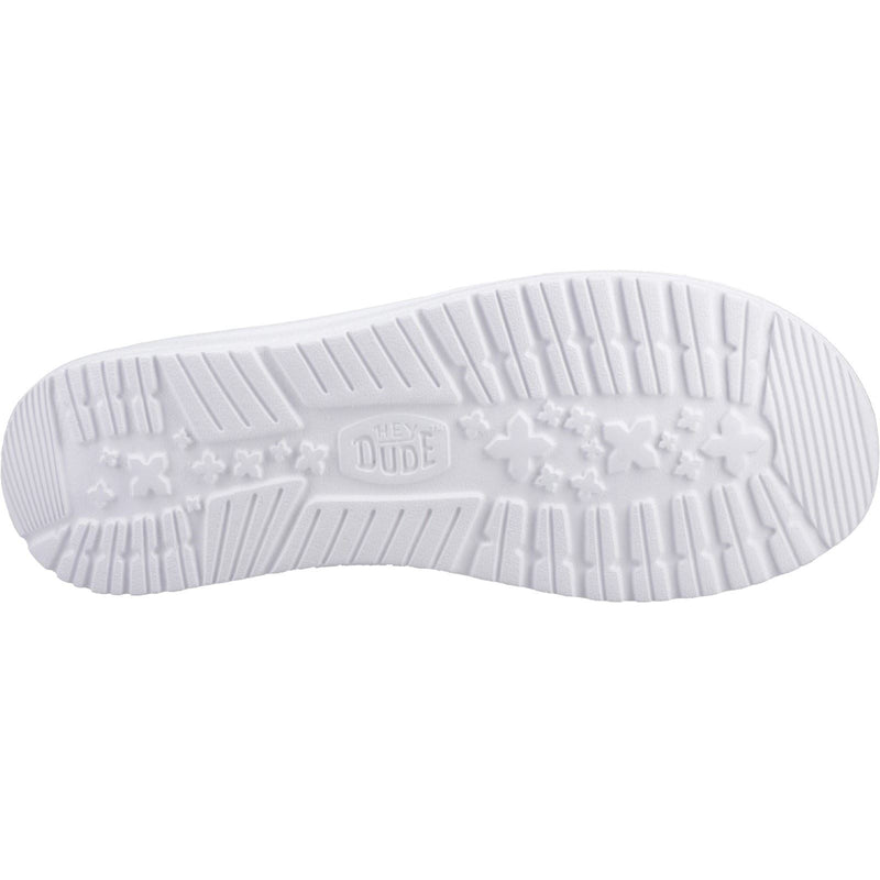 HEYDUDE Wendy Slip Surf Baja Synthetic Blend Women's Tan/Multi Mules