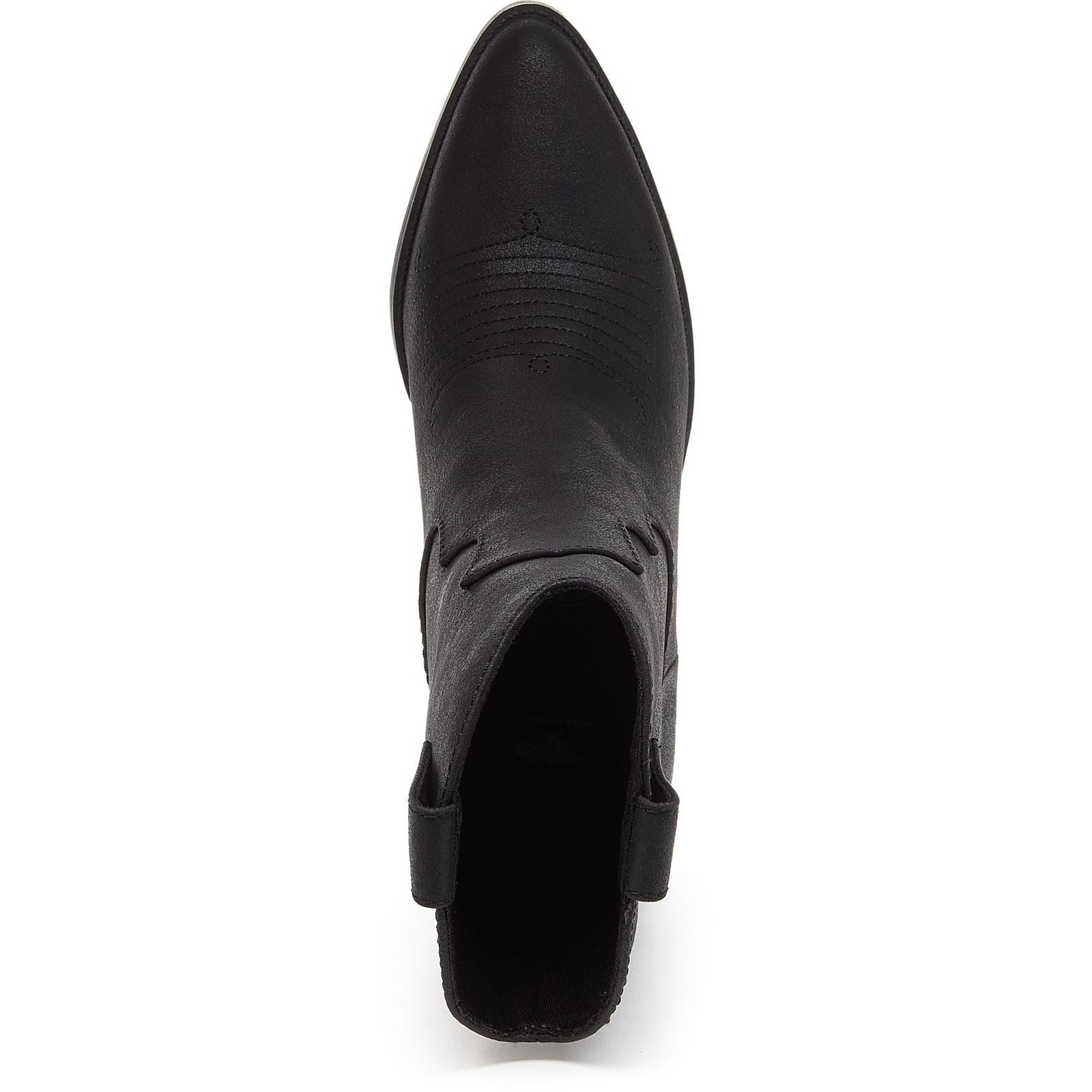 Rocket Dog Feather Synthetic Women's Black Heeled Ankle Boots