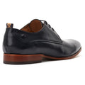 Base London Gambino Excel Leather Men's Black Lace-Up Shoes