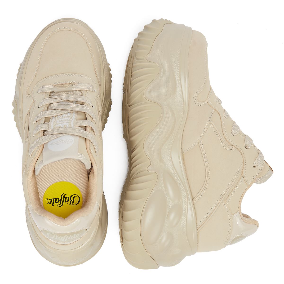 Buffalo Blader One Women's Cream Trainers