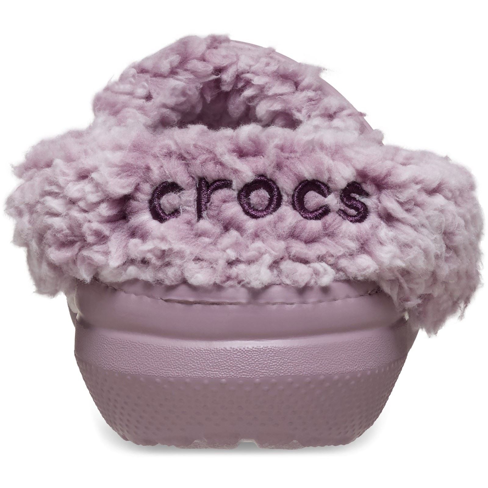 Crocs Classic Fleece Lined Polyester Blend Women's Dusty Lilac Clogs