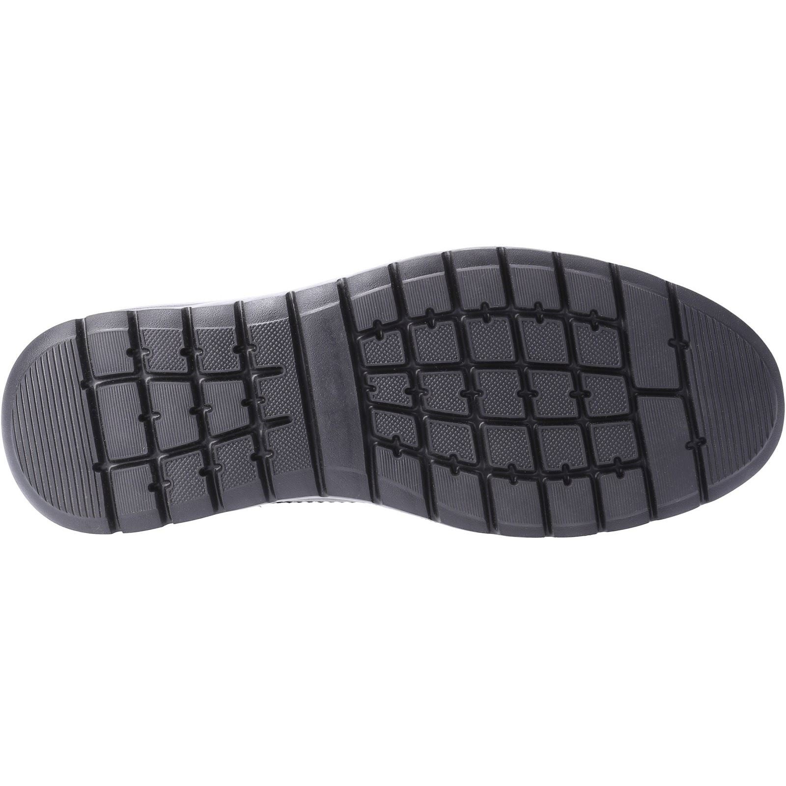 Hush Puppies Triton Leather Men's Black Lace-Up Shoes