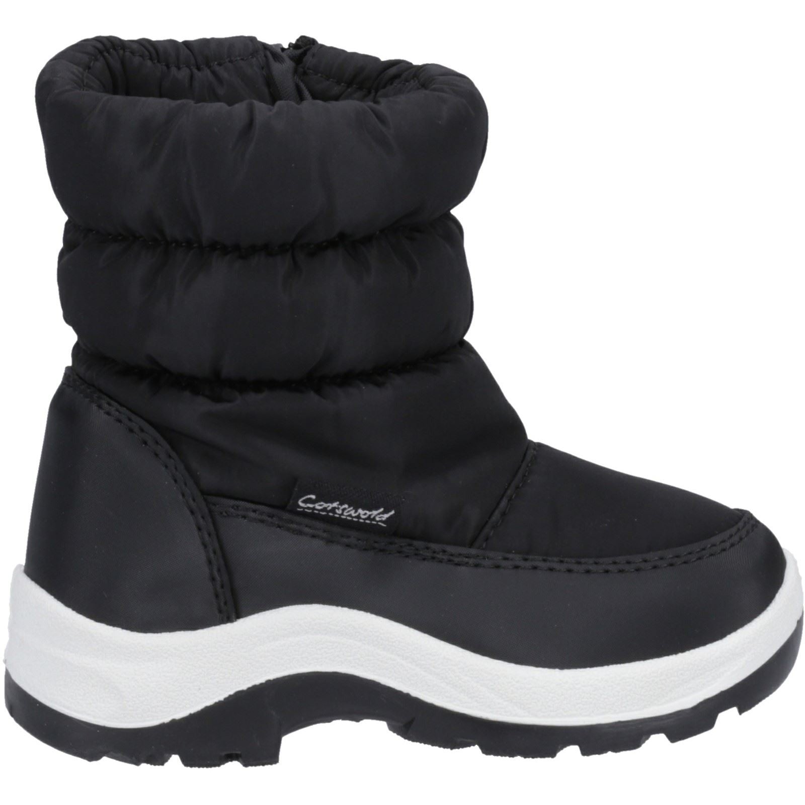Cotswold Tirely Textile Women's Black Wellington Boots