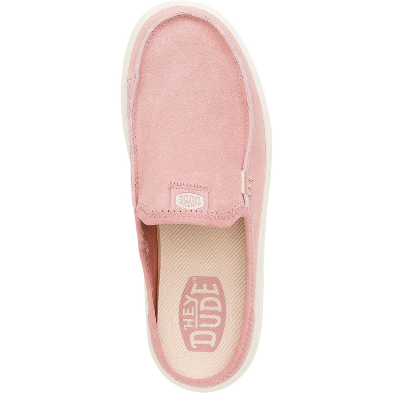 HEYDUDE Austin Lift Classic Leather Women's Rosette Mules