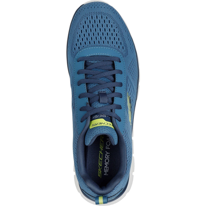 Skechers Track Leshur Synthetic Men's Slate Trainers