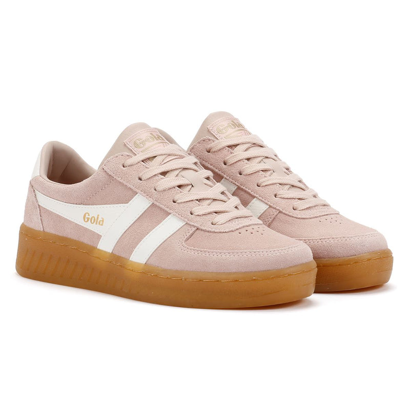 Gola Grandslam Suede Women's Rose/Off White Trainers