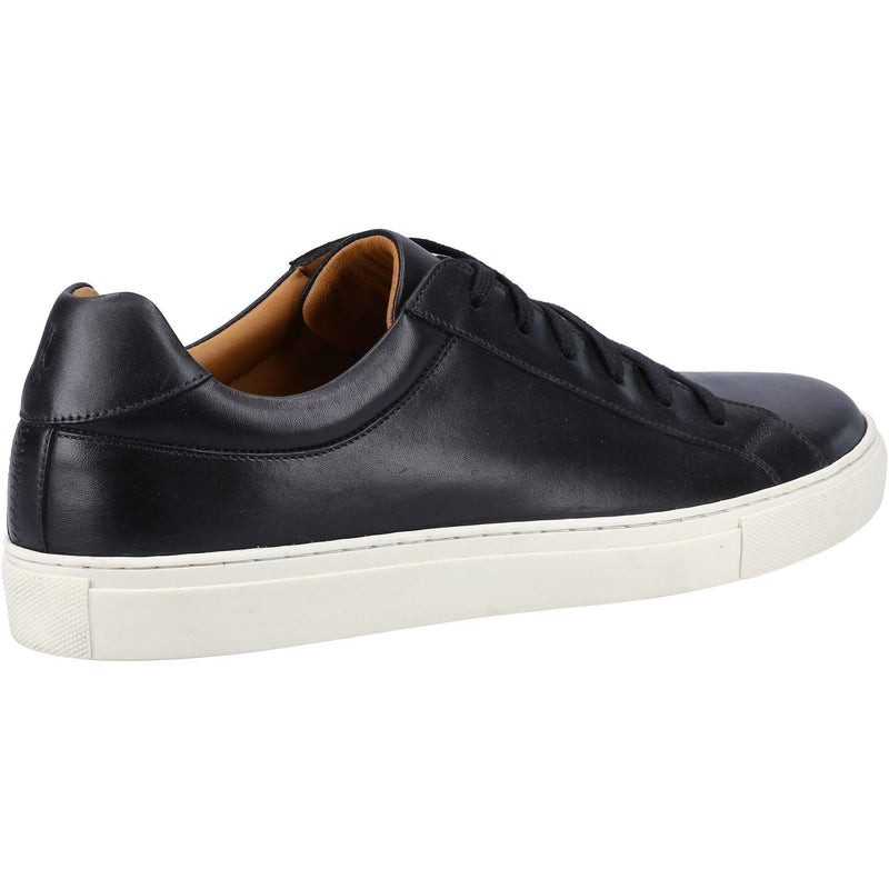 Hush Puppies Colton Leather Men's Black Trainers