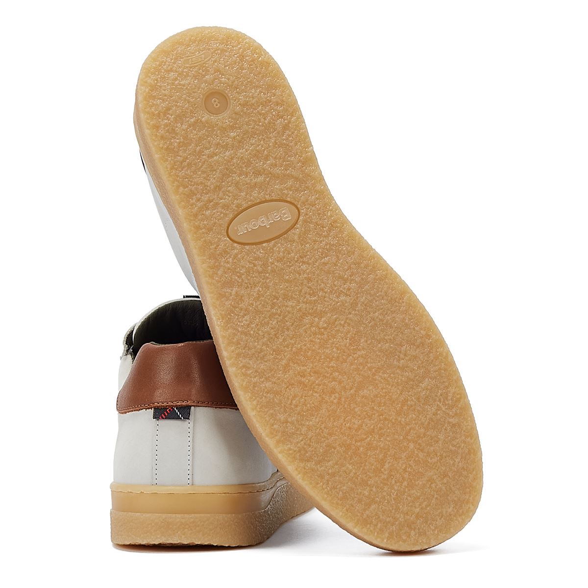 Barbour Reflect Men's White Trainers