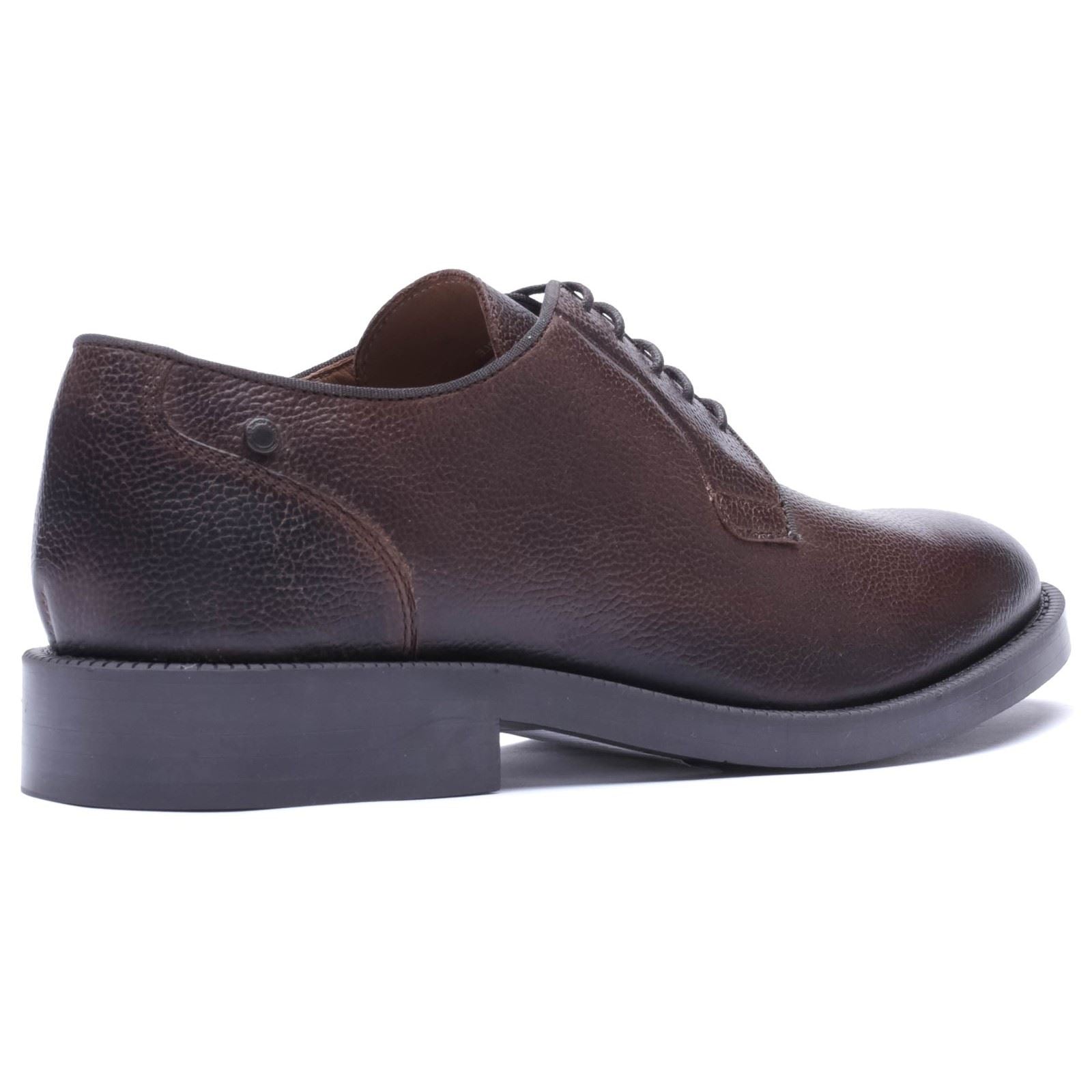 Base London Luca Leather Men's TUMBLED BROWN Derby Shoes