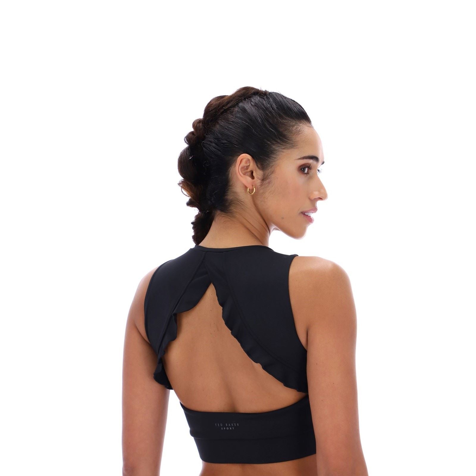 Ted Baker ARIA TBWSBS262 Polyester Women's Black Sports Bra