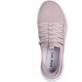 Skechers Relaxed Fit Sport - Ballet Chic Textile Women's Light Mauve Trainers