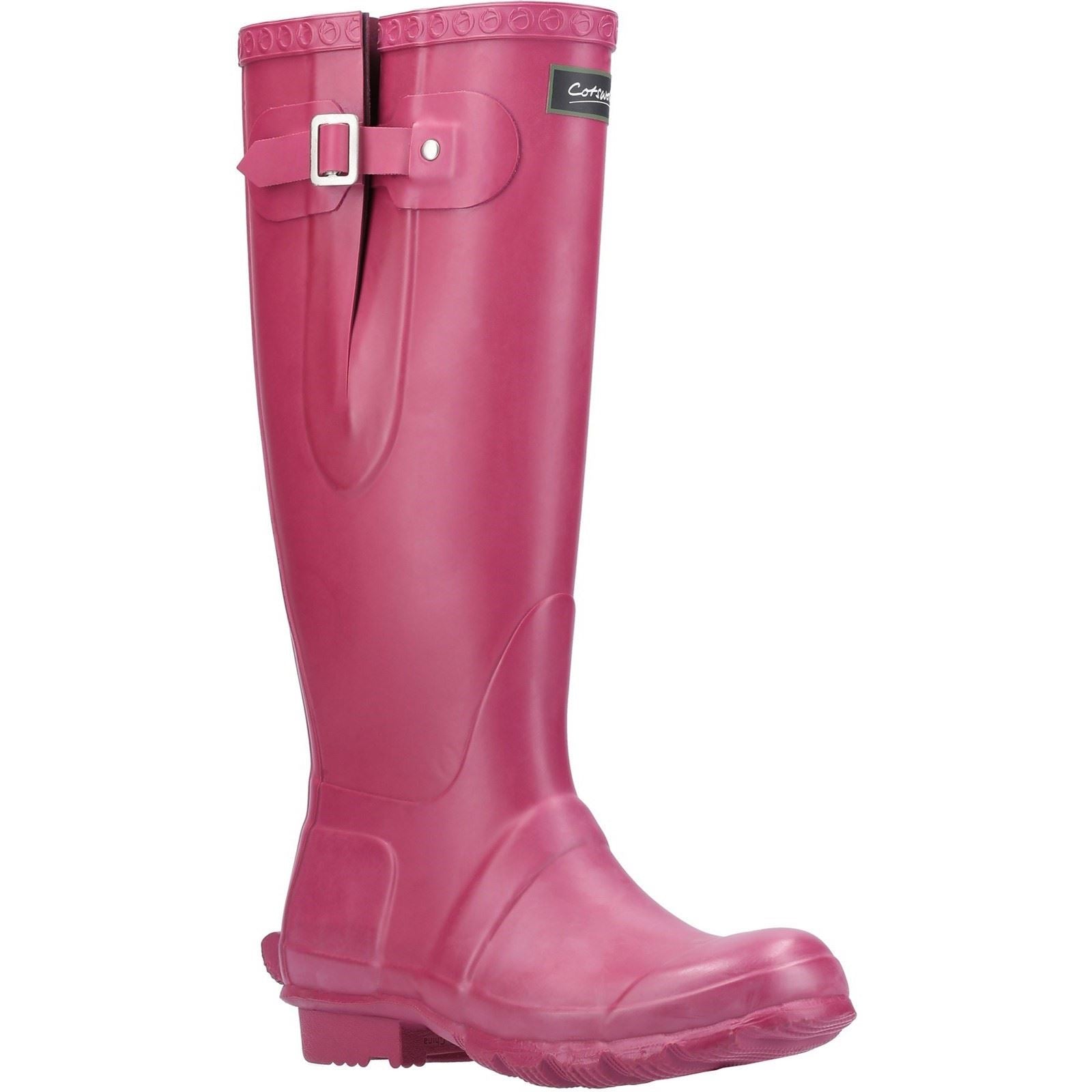 Cotswold Windsor Welly Rubber Berry Wellington Boots