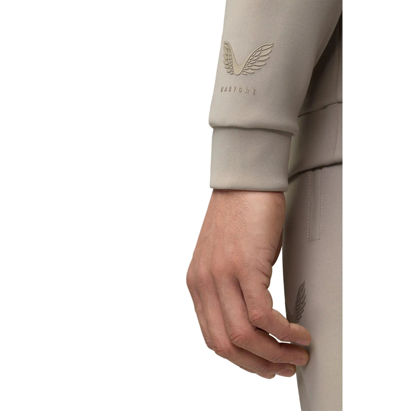 Castore Scuba Hoody Polyester Men's Brown Hooded Sweatshirt