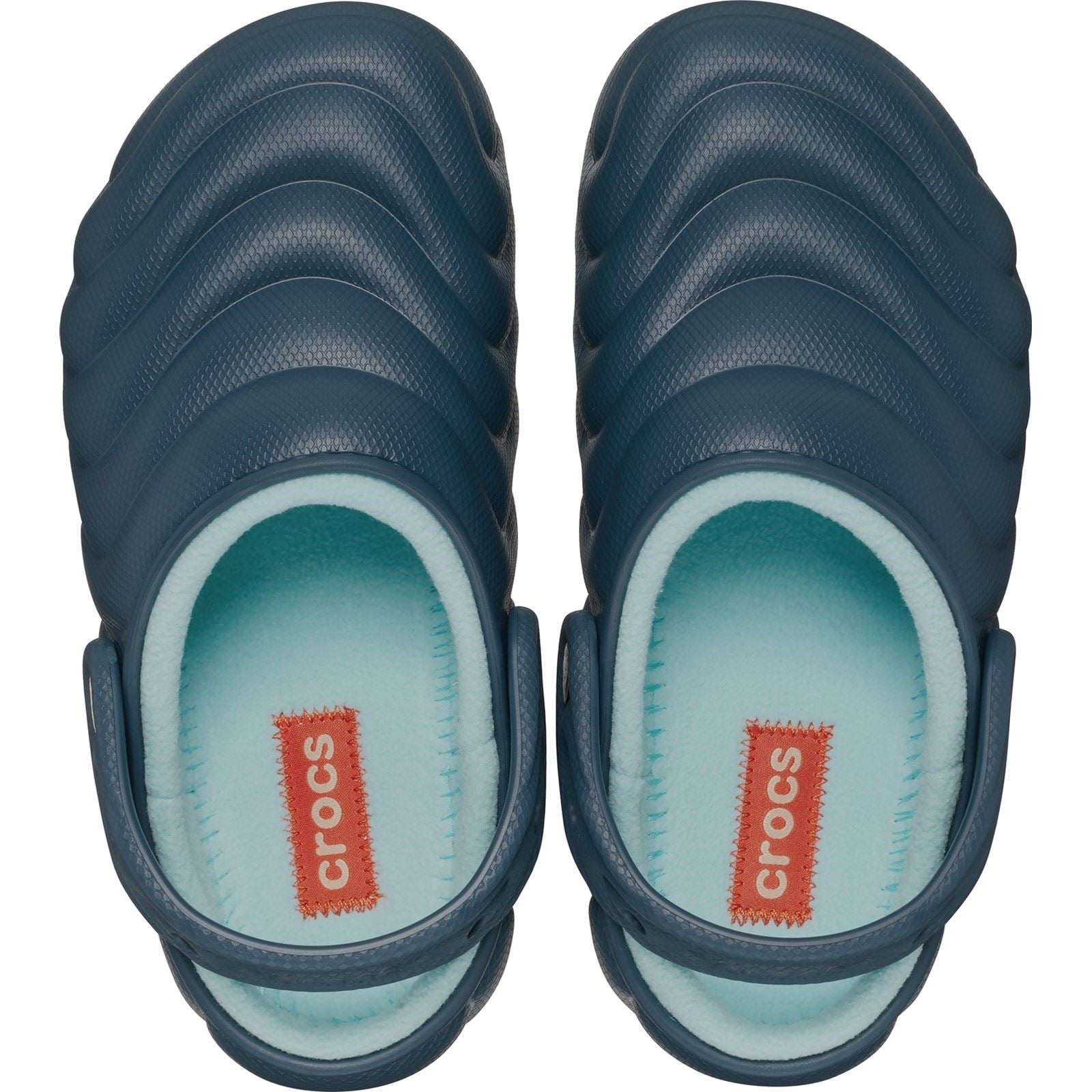 Crocs Classic Lined Overpuff Synthetic Women's Nightfall Clogs