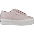 Superga 2790 Leather Women's Pink Almond Trainers