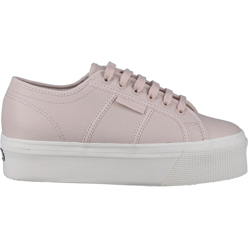 Superga 2790 Leather Women's Pink Almond Trainers