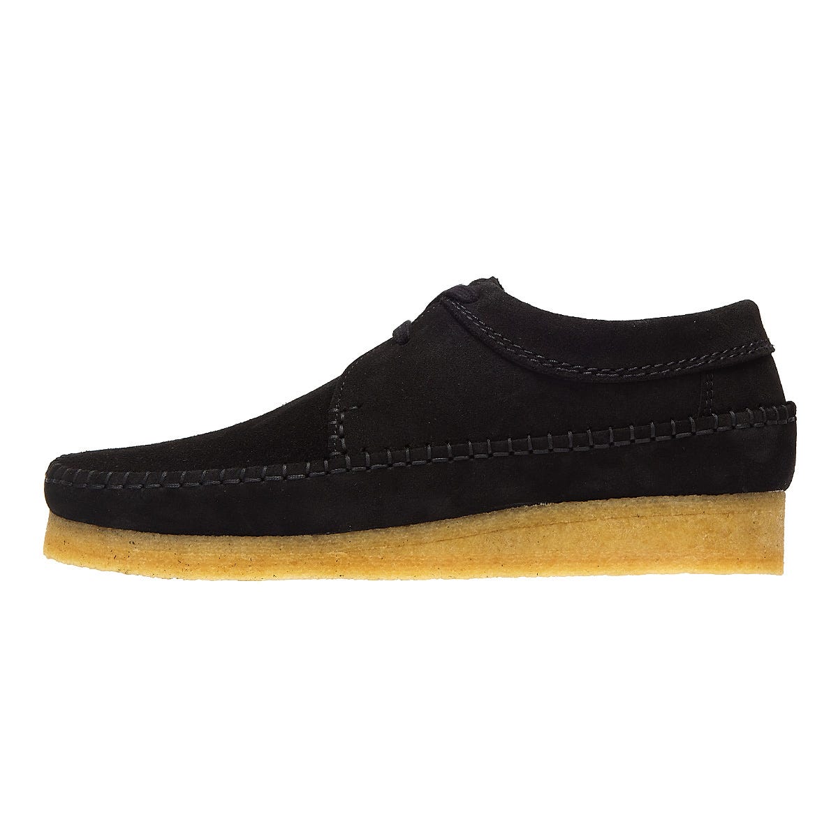 Clarks Originals Weaver Mens Black Moccasin