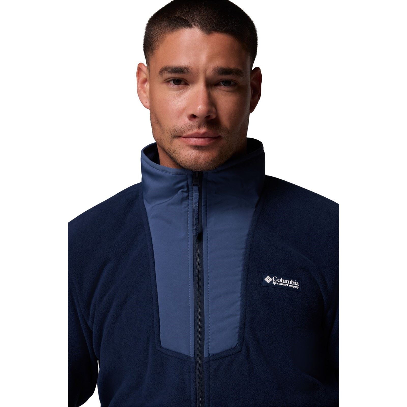 Columbia Sequoia Grove Full Zip Men's Blue Fleece Jacket