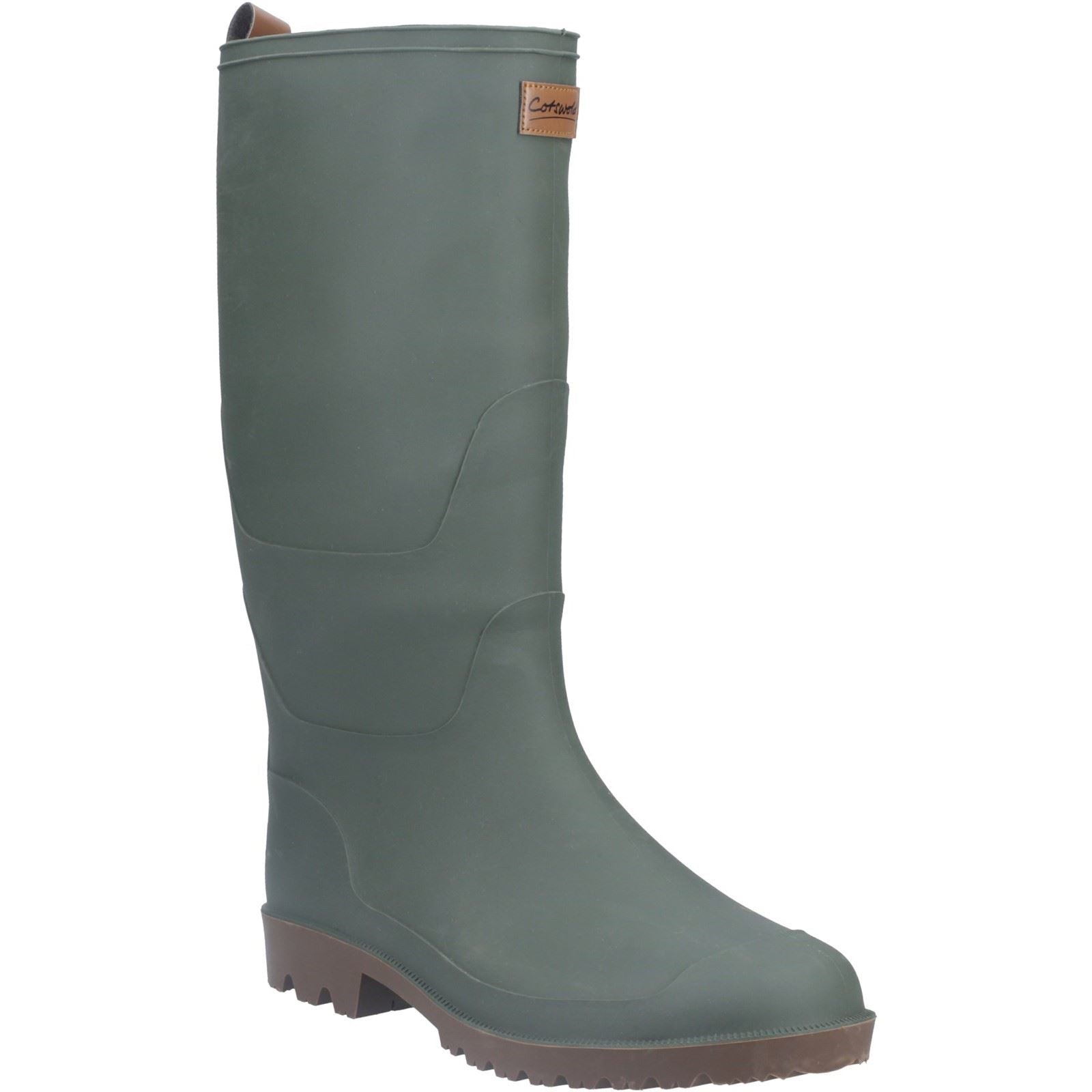 Cotswold Pendock Tall Synthetic Green Wellington Boots