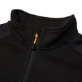 Caterpillar Essential 1/4 Zip Synthetic Men's Black Sweatshirt