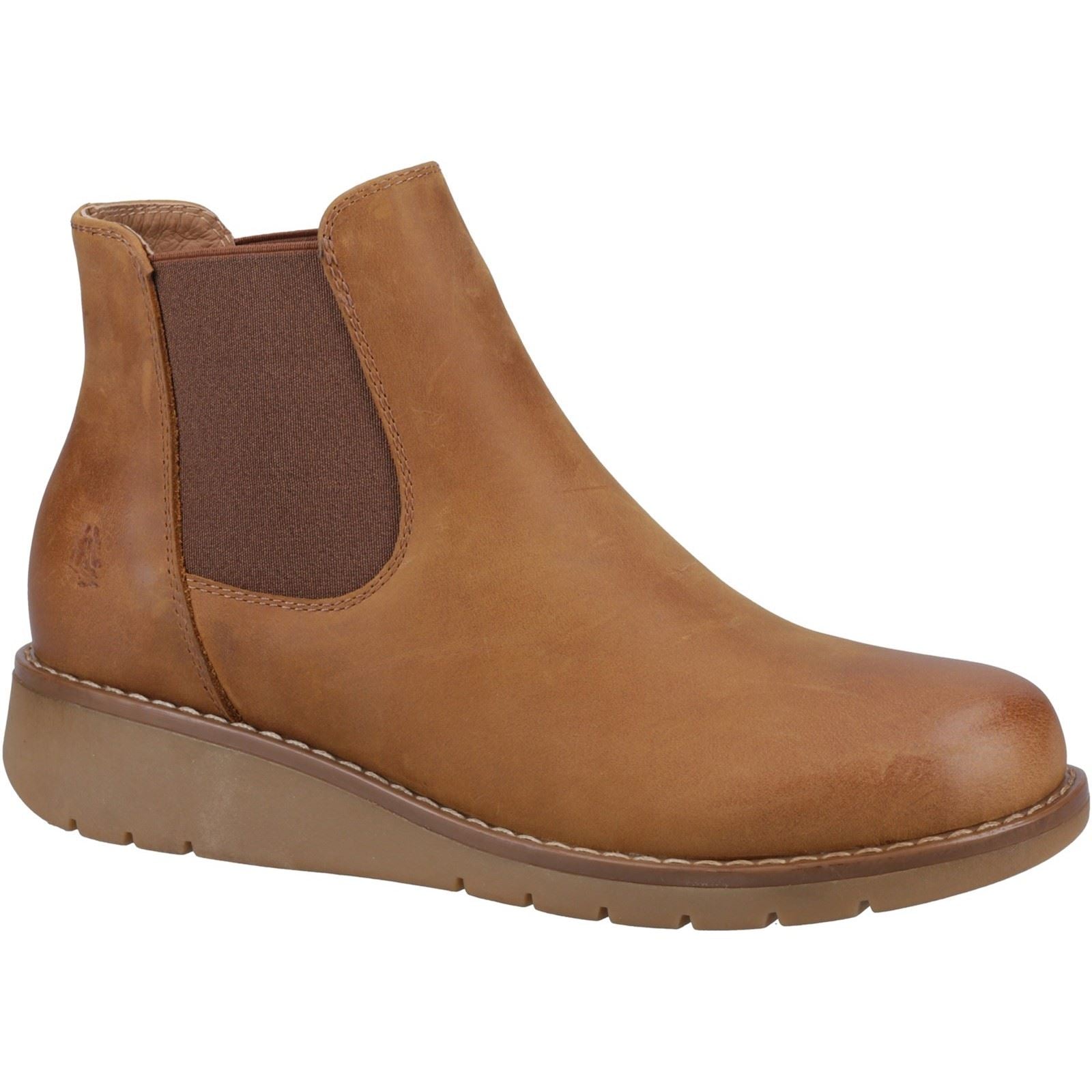 Hush Puppies Leonie Leather Women's Tan Boots