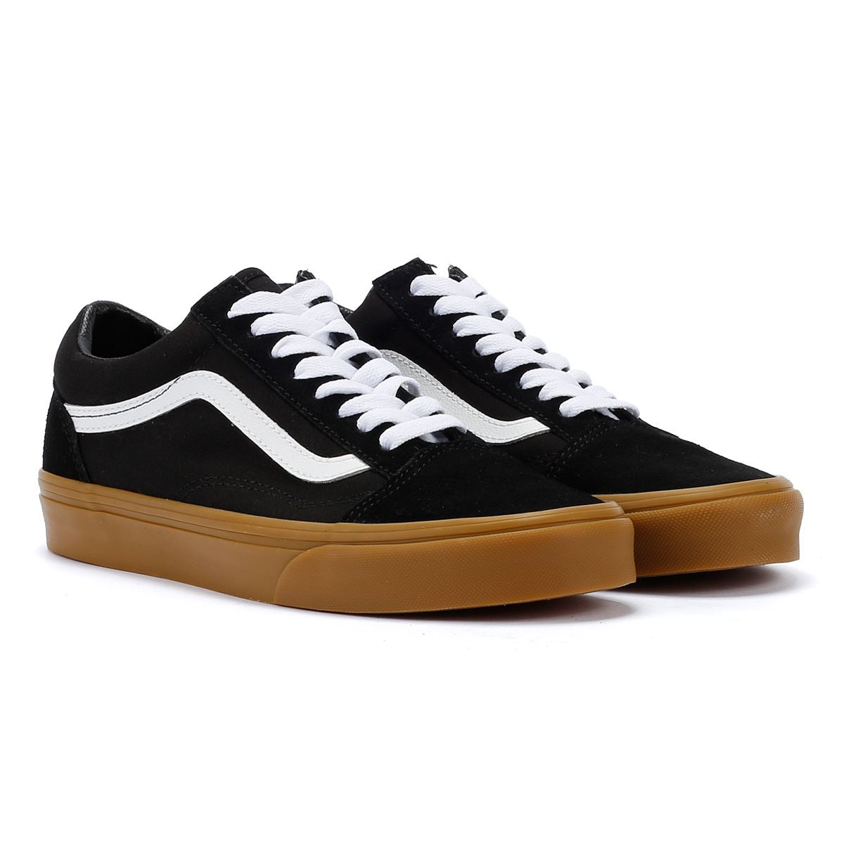 Vans Knu Skool Black & White Gumsole Trainers