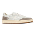 Pompeii Elan Leather Men's Ecru/Taupe Trainers
