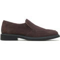 Hush Puppies Earl Slip On Suede Men's Brown Loafers