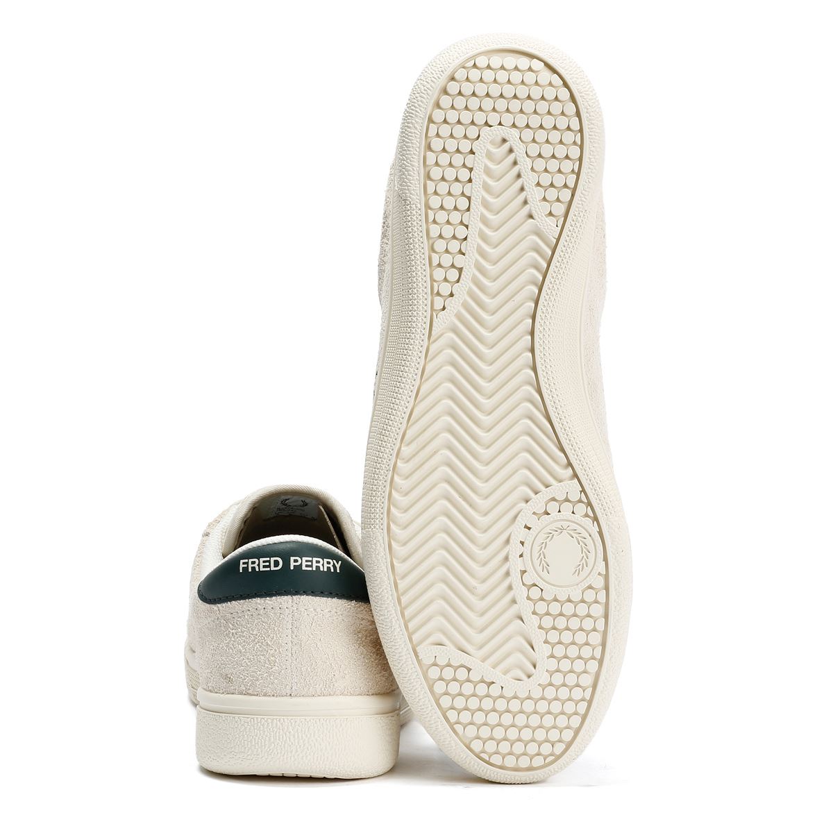 Fred Perry Tennis Shoe Suede Men's Ecru/Grassroot Trainers